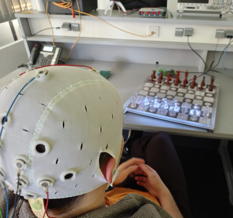 A Brain–Computer Interface Chessboard You Can Play With Your Eyes